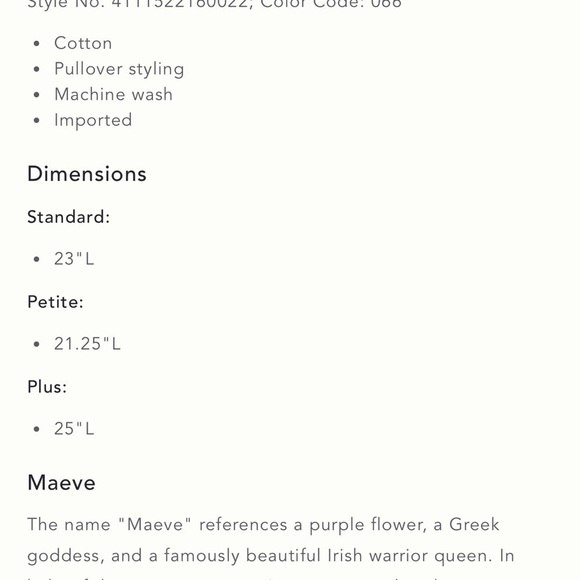 New w/o tag. Maeve City Crewneck Sweatshirt - Picture 5 of 5